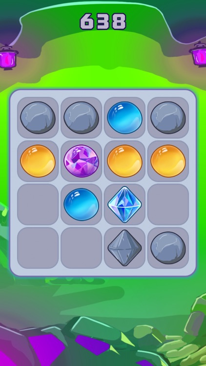 Synthetic gem-Puzzle game