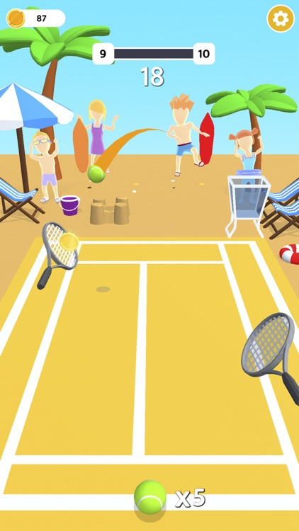 Tennis Bouncing Master 3D screenshot-8