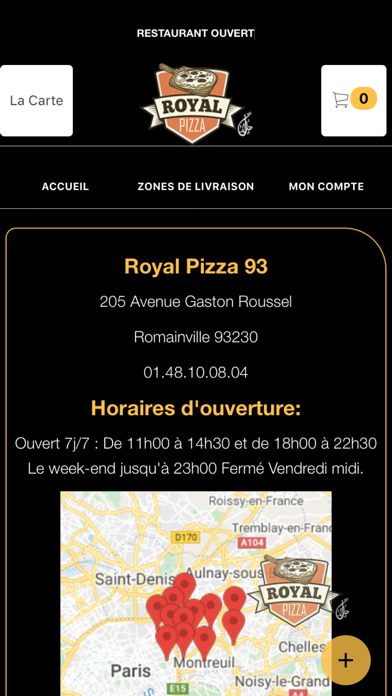 How to cancel & delete Royal Pizza 93 from iphone & ipad 4