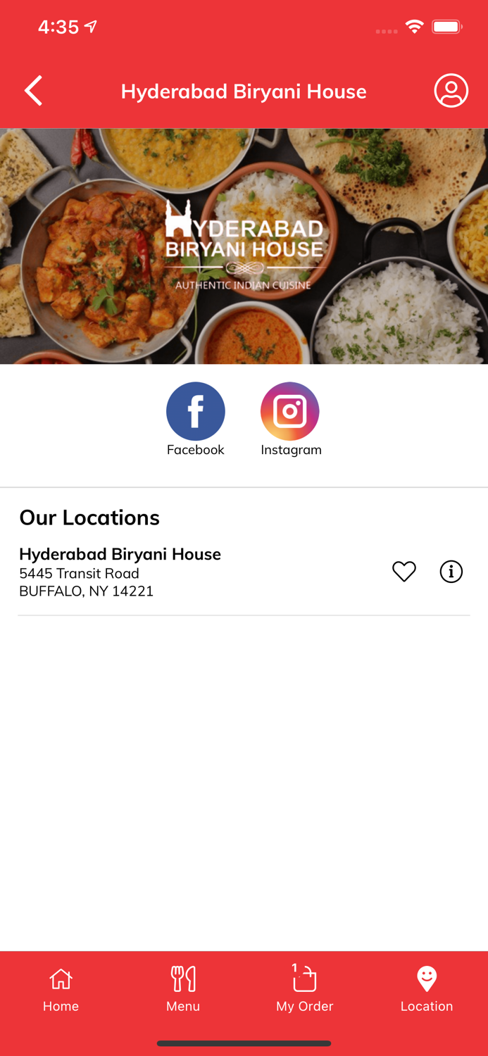Hyderabad Biryani House App