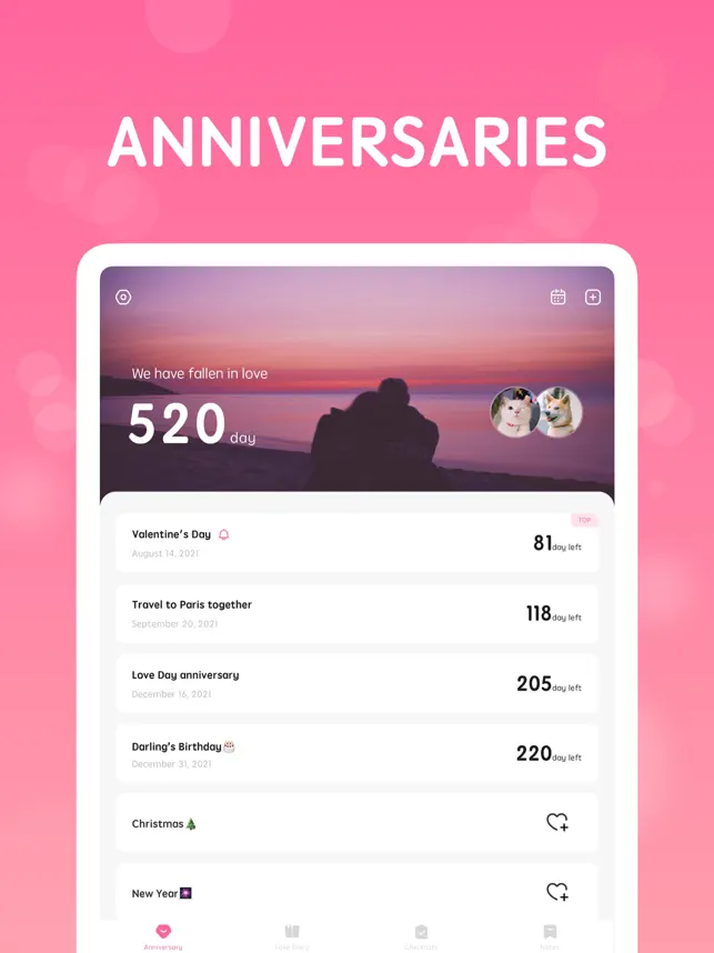 Imágen 3 Anniversary Dating Tracker iphone