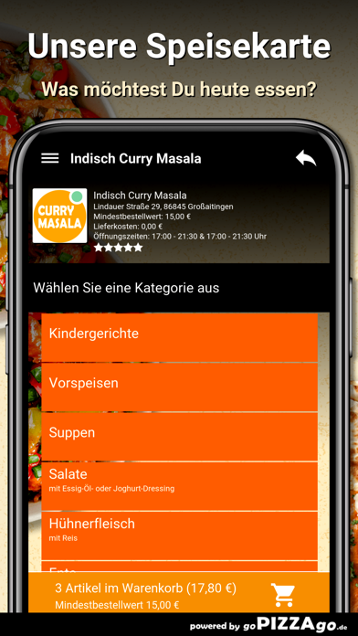 Indisch Curry Masala Großaitin screenshot 4