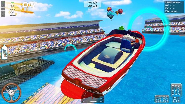 Speed Boat Driving Game 2021 screenshot-6