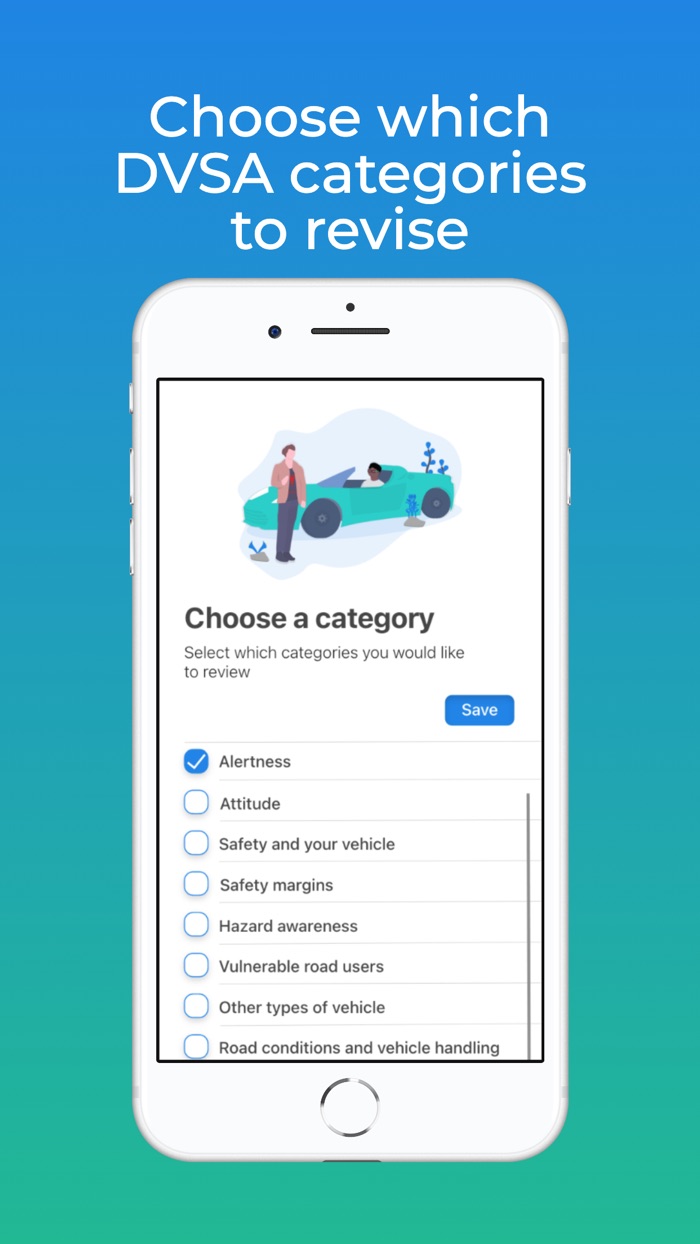 Driving Theory Test Widget