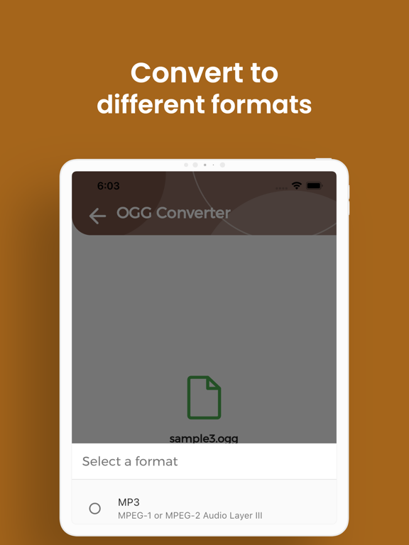 OGG Converter, OGG to MP3 screenshot 3