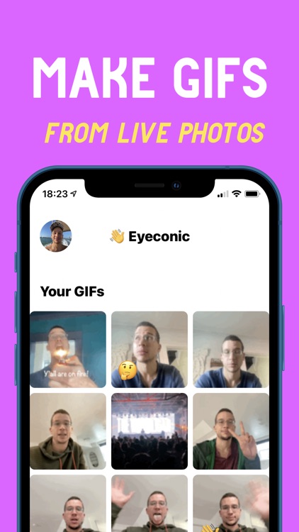 Eyeconic - GIF Maker