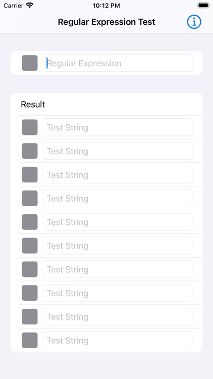 Regular Expression Test