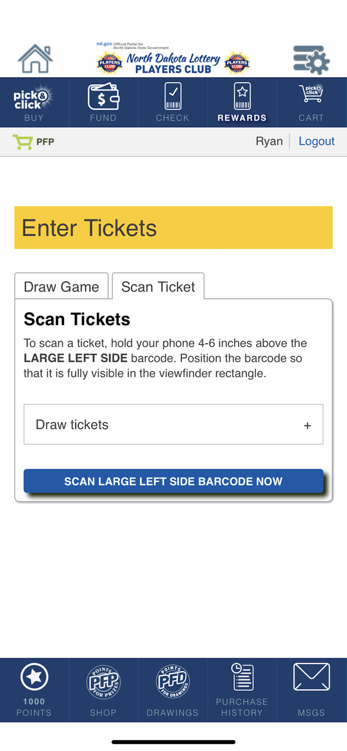 ND Lottery Players Club