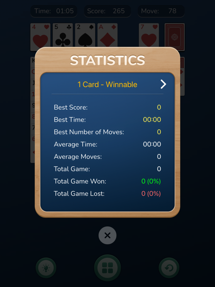 Solitaire - Sort Card Klondike