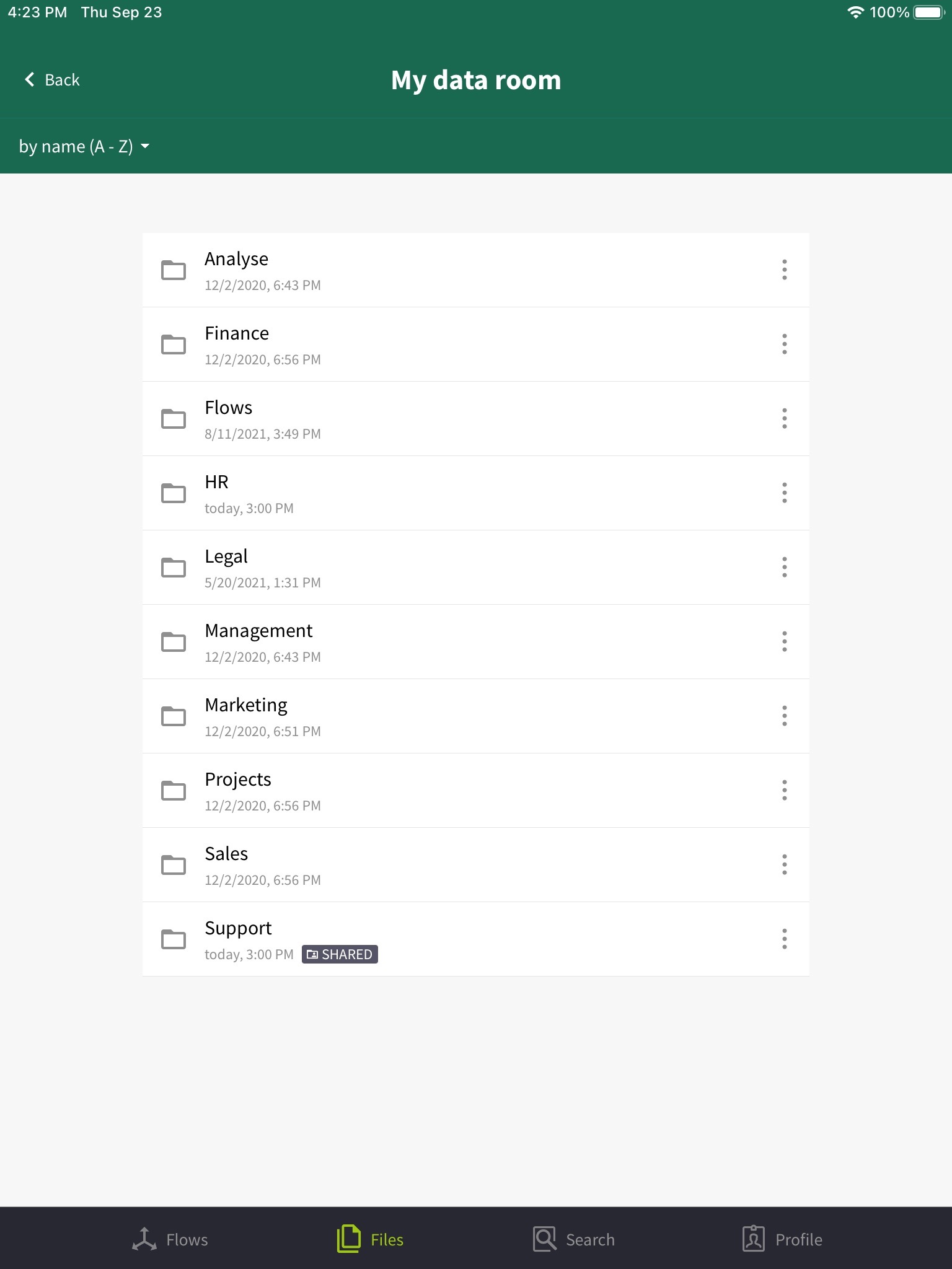Brainloop MeetingSuite screenshot 2