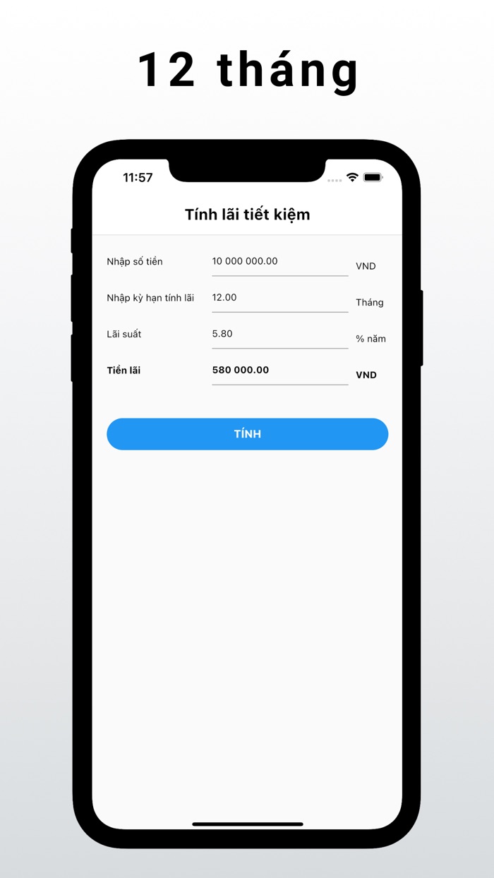 Tính Lãi Tiết Kiệm