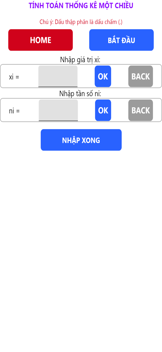 Xác suất Thống kê
