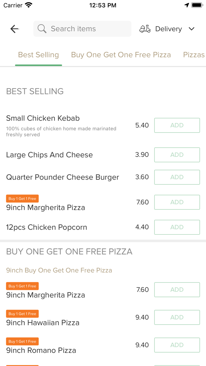 Shotton Pizza And Kebab Stop ,