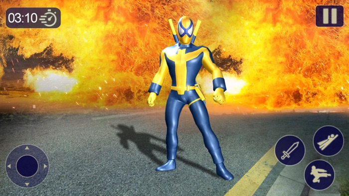 Ninja Spider Boy Rope Hero 2