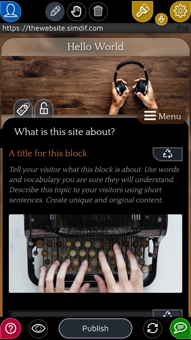 How to cancel & delete SimDif Website builder from iphone & ipad 2