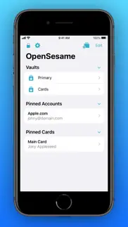 opensesame – password manager iphone screenshot 2