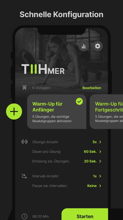 TIIHmer: Der Workout Begleiter