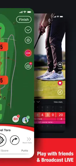 Game screenshot Golf GPS GolfNatic Scorecard hack