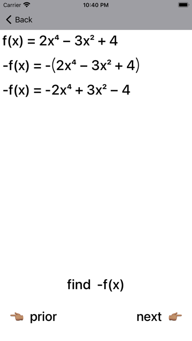 How to cancel & delete Even and Odd Polynomials from iphone & ipad 3