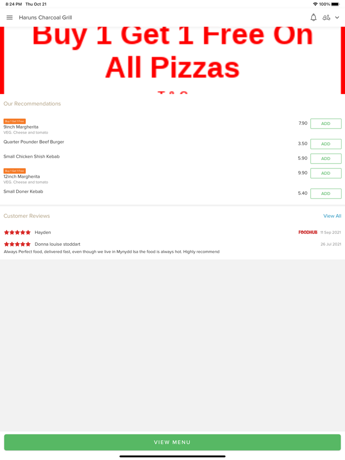 Haruns Charcoal Grill