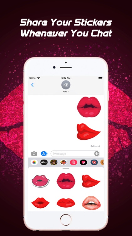 Sexy Kiss Lips Stickers