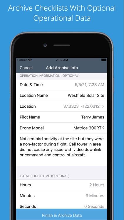Drone Checklist for UAS UAV screenshot-2