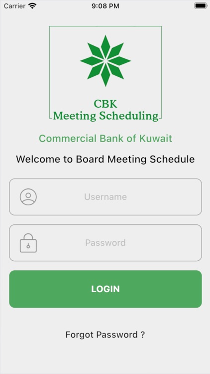 CBK Meeting Scheduling