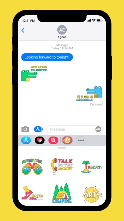 Fun Sayings Animated Stickers