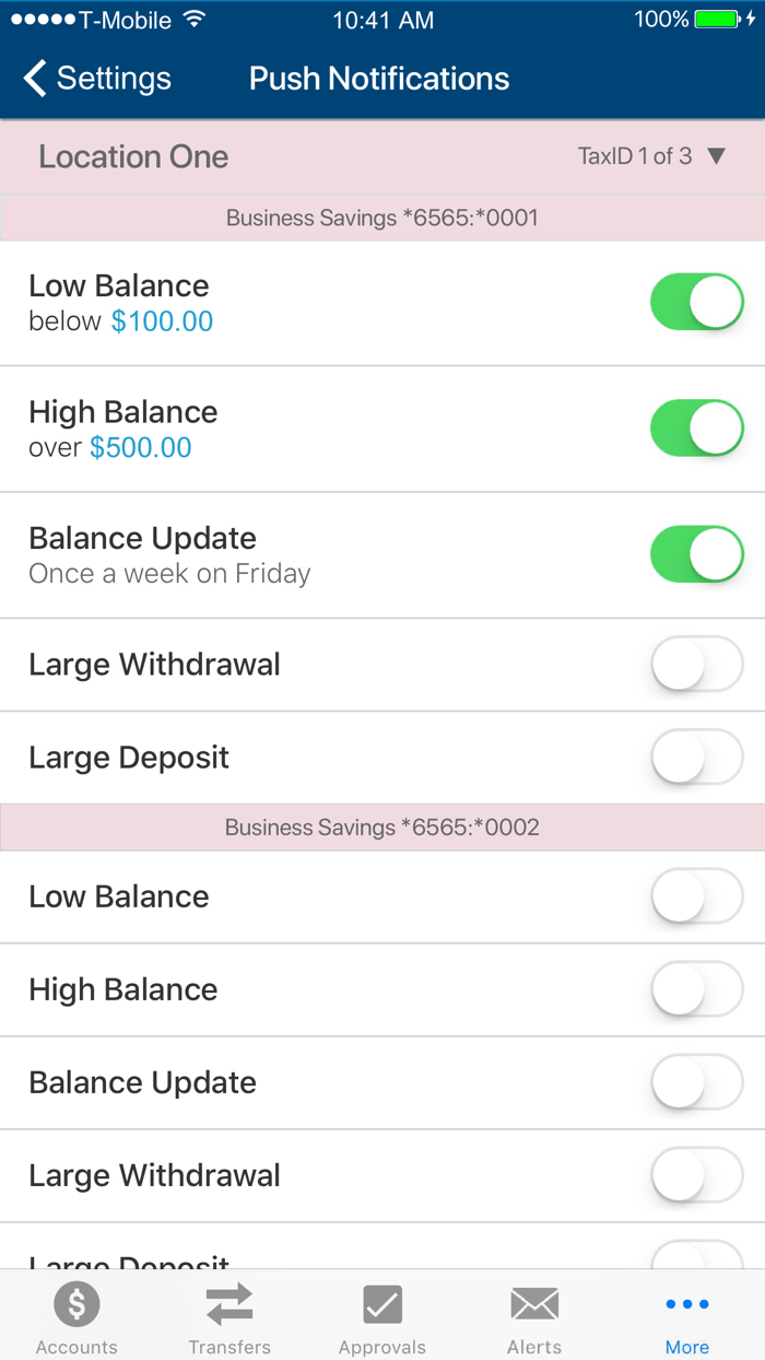 AmeriCU Credit Union Business