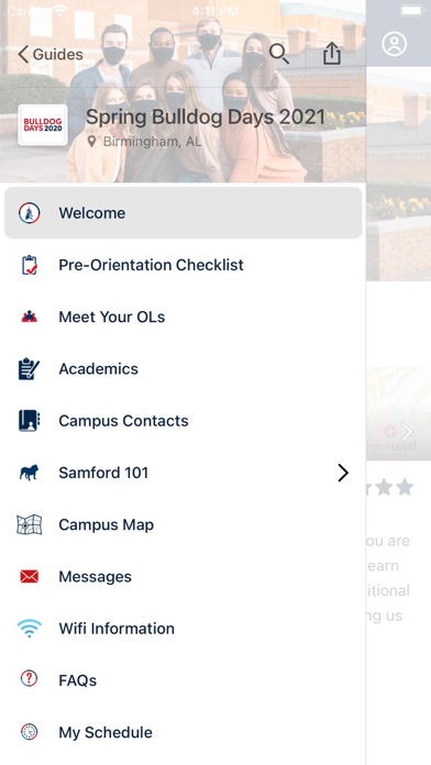 How to cancel & delete Samford University Guides from iphone & ipad 4