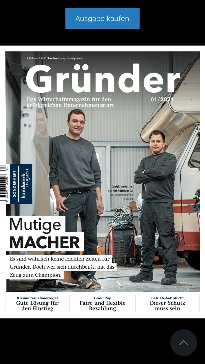 Gründer - Wirtschaftsmagazin