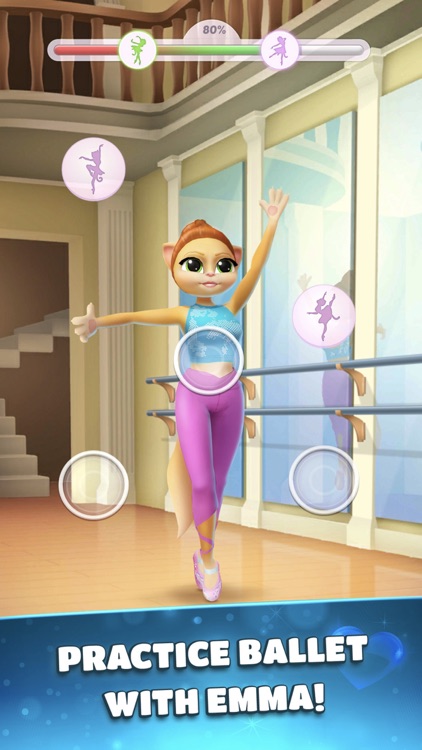 Talking Cat Emma Ballerina screenshot-0