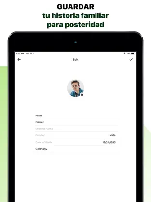 Captura 4 Árbol Genealógico - Mi Diario iphone