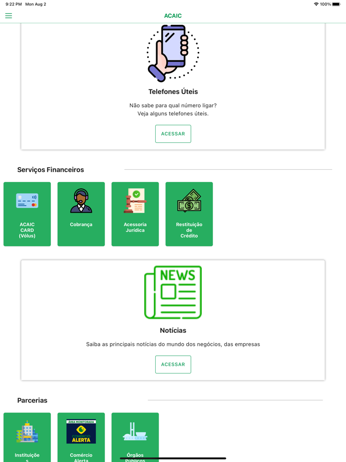 ACAIC - Cristalina GO