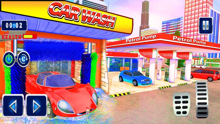 Smart Car Wash & Parking Sim