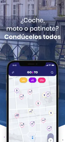 Screenshot 2 GoTo: coche, moto y patinete iphone