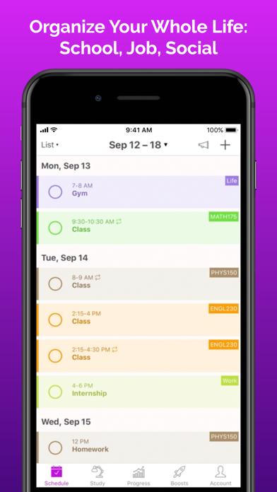 How to cancel & delete Chipper: College Study Planner from iphone & ipad 1