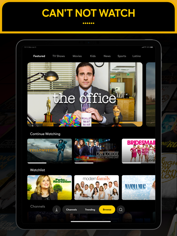 iPad Image of Peacock TV: Stream TV & Movies