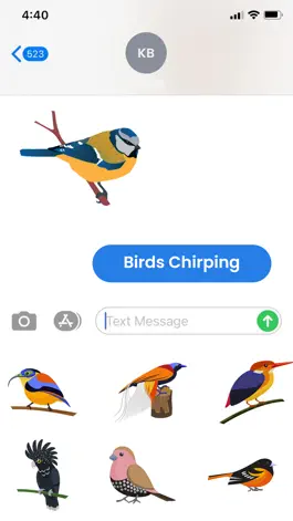 Game screenshot Birds Life Stickers! mod apk