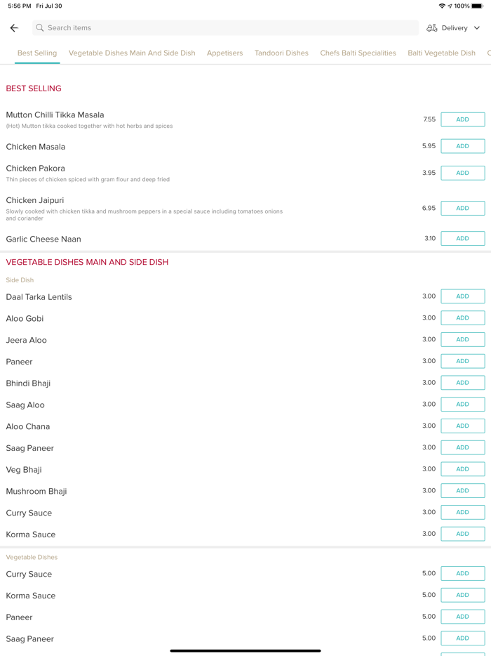 Chillies indian restaurant