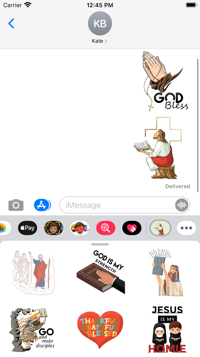 God Bless You Stickers