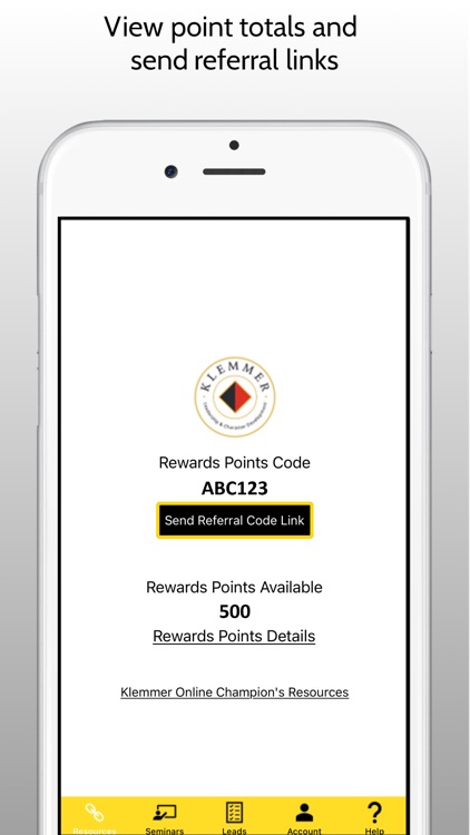 Klemmer Champion's App