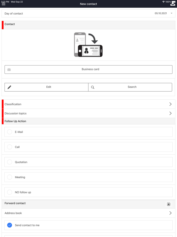 Schaeffler iEMOS LeadCapturing