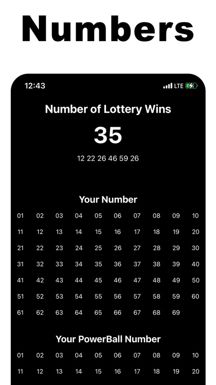 PowerBall Numbers