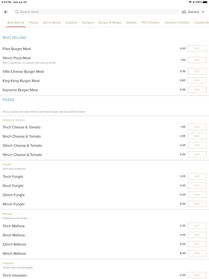 Yankees Food And Desert Bar