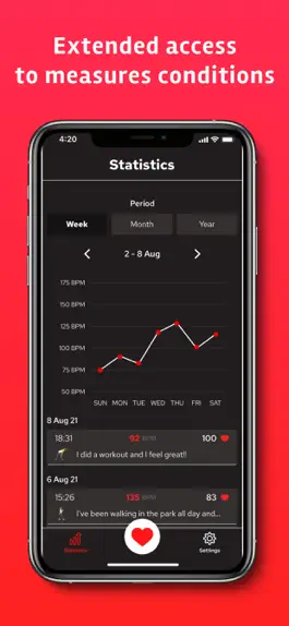 Game screenshot HeartRate App: monitor pulse hack