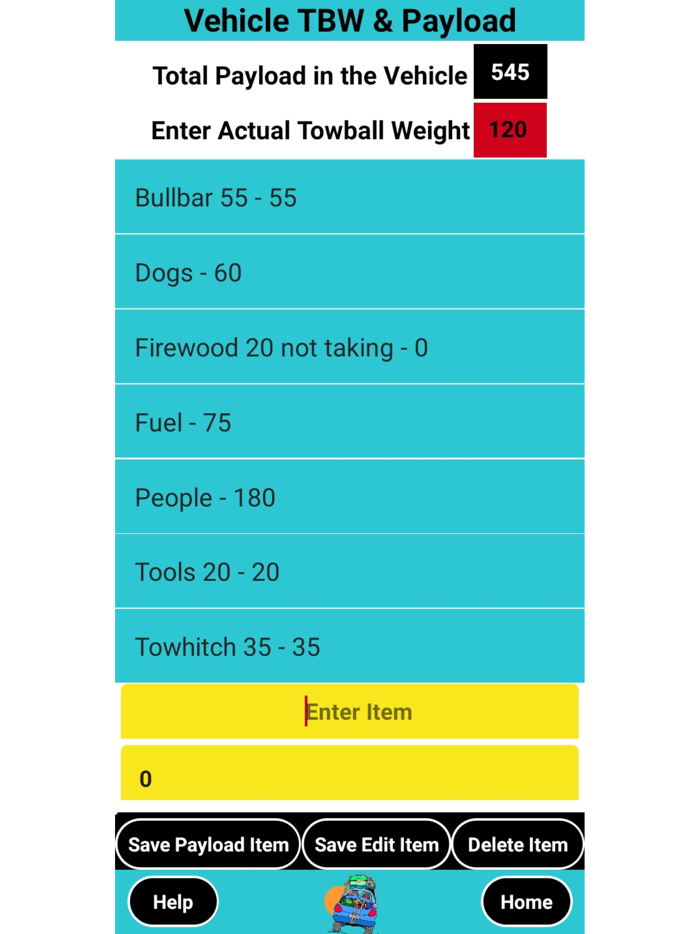 Caravan Towing Weight