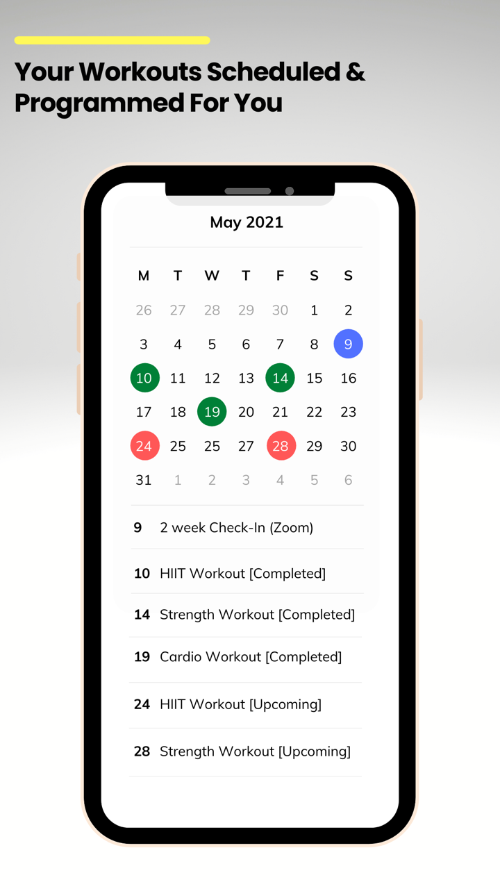 Overfit - 1:1 Fitness Coaching screenshot 5