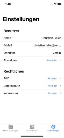 Game screenshot Vereinsbuchung.de scheduler hack