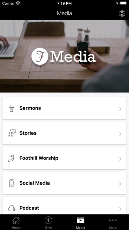 Foothill Church App